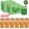 Birra Carlsberg (2 confezioni) + sconto 10% + 6 Bicchieri OMAGGIO