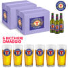 48 Birra Tennent's Super cl 33 + 6 Bicchieri OMAGGIO