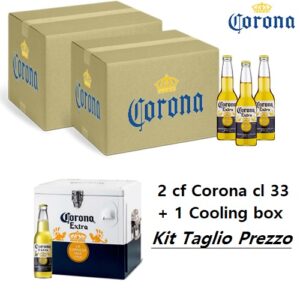 48 bt di Birra Corona cl 33 + Cooling Box Corona
