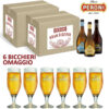 24 Birra Peroni Gran Riserva 50 cl + 6 Calici 40 cl in OMAGGIO