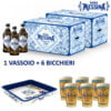 48 Birra Messina Cristalli di Sale cl 33 + 6 Bicchieri + 1 Vassoio OMAGGIO