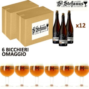 Birra St. Stefanus cl 75 (12 Bottiglie) + Sconto 10% + 6 Calici in OMAGGIO