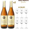2 Birra Moretti Gran Cru cl 75 + 6 Calici Moretti