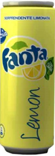 Fanta Lemon cl 33 lattina
