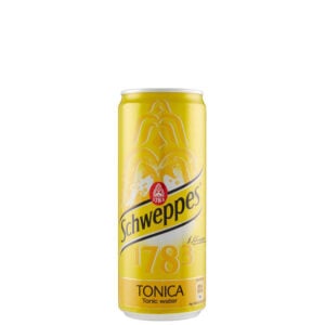 Schweppes tonica cl 33 lattina