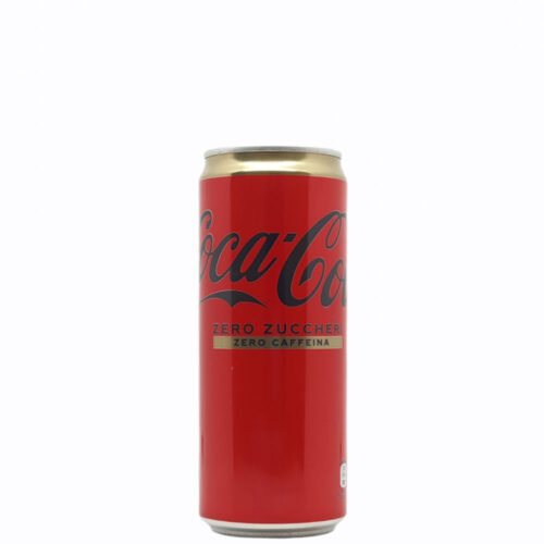 Coca cola zero zero cl 33 lattina Zero Zuccheri Zero Caffeina