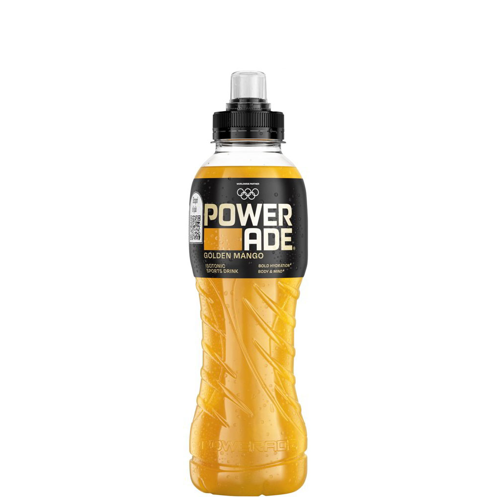 Powerade golden mango cl 50 pet