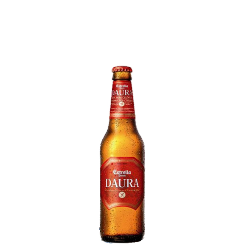 Birra Daura Estrella Gluten free cl 33 senza glutine per celiaci X24 