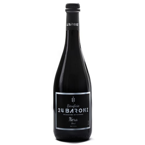 Birra 24 Baroni Nera Stout cl 75 vap