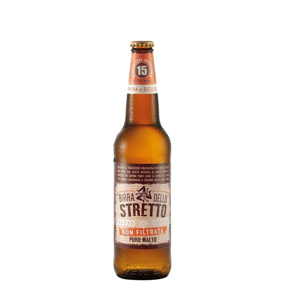 Birra dello Stretto Non Filtrata cl 50 Puro Malto