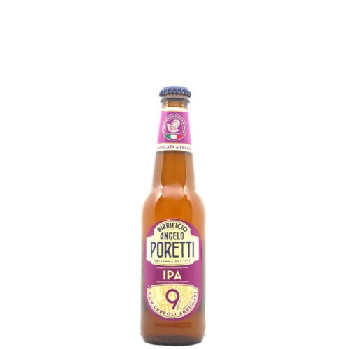 Birra Poretti BAP 9 Ipa Luppoli Agrumati cl 33 vap