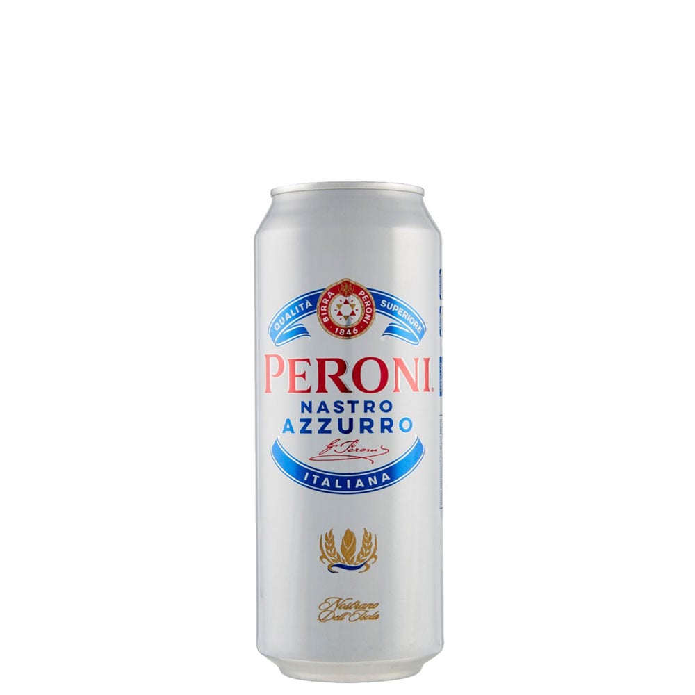 Birra Peroni nastro azzurro cl 33 lattina