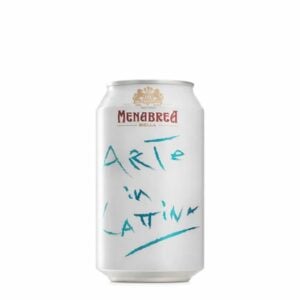 Birra Menabrea non filtrata cl 33 lattina