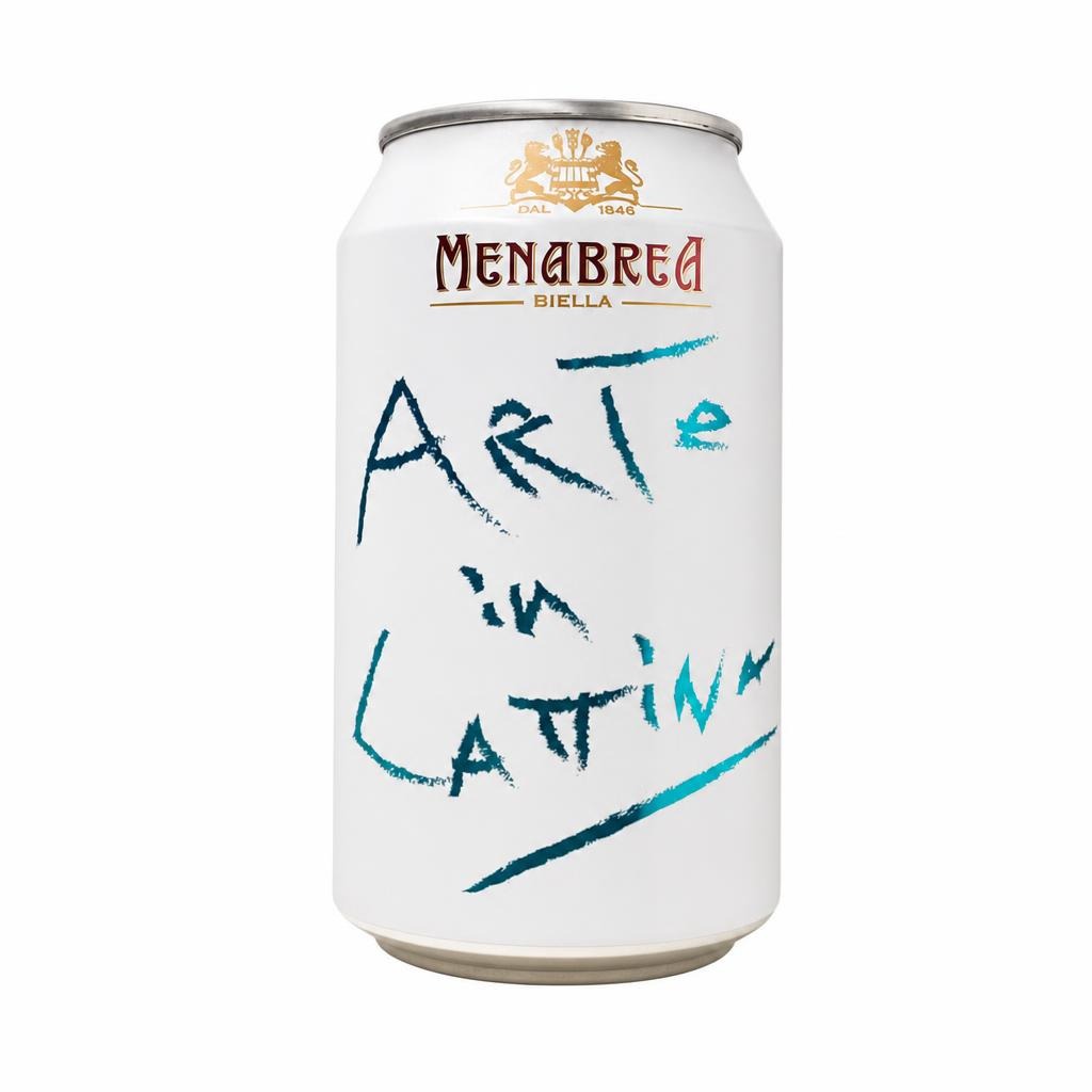 Birra Menabrea Pils cl 33 Lattina