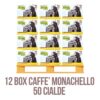 12 Box Caffè Monachello da 50 Cialde