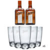 2 bt di Cointreau + 6 Bicchieri