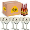 Bundle Leffe Rouge cl 33 + Calici