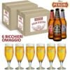 48 Birra Peroni Gran Riserva 33 cl + 6 Calici 20 cl in OMAGGIO