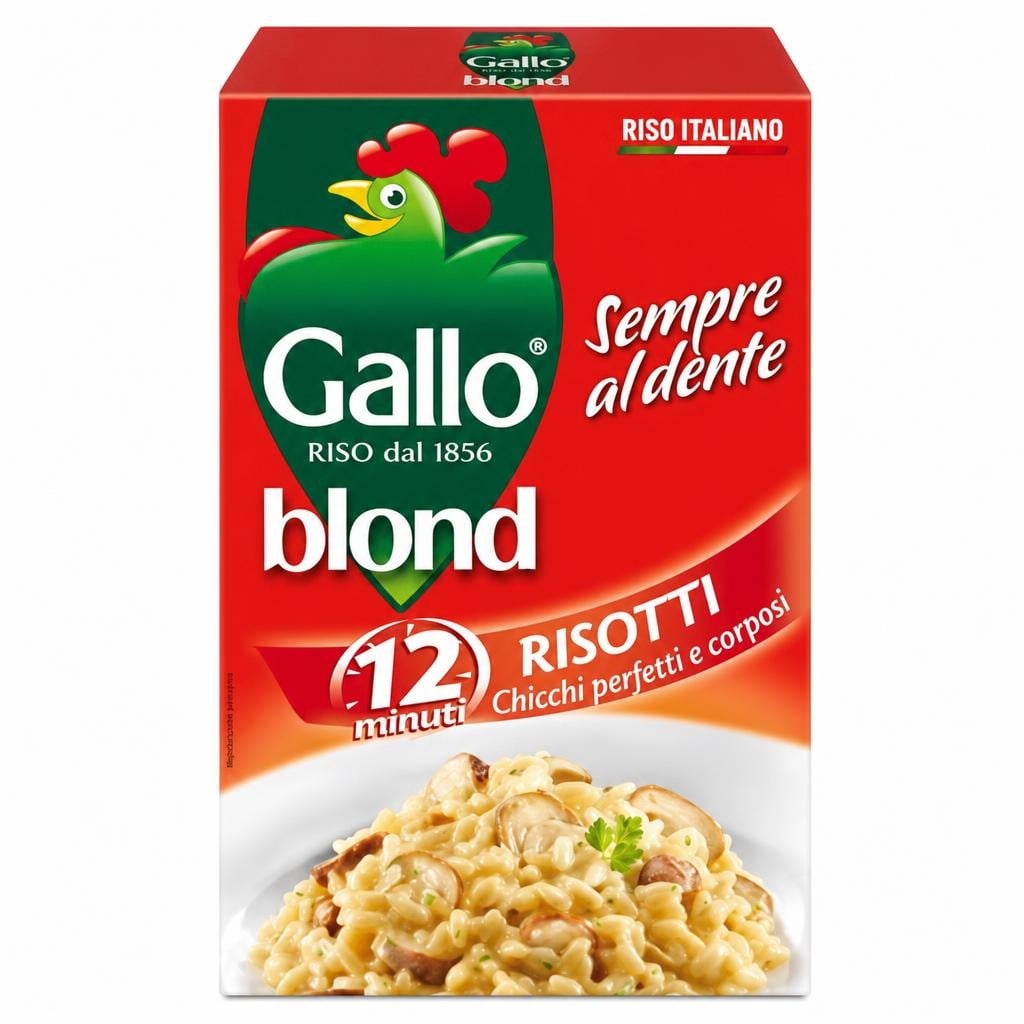 Riso Gallo Blond per Risotti kg 1