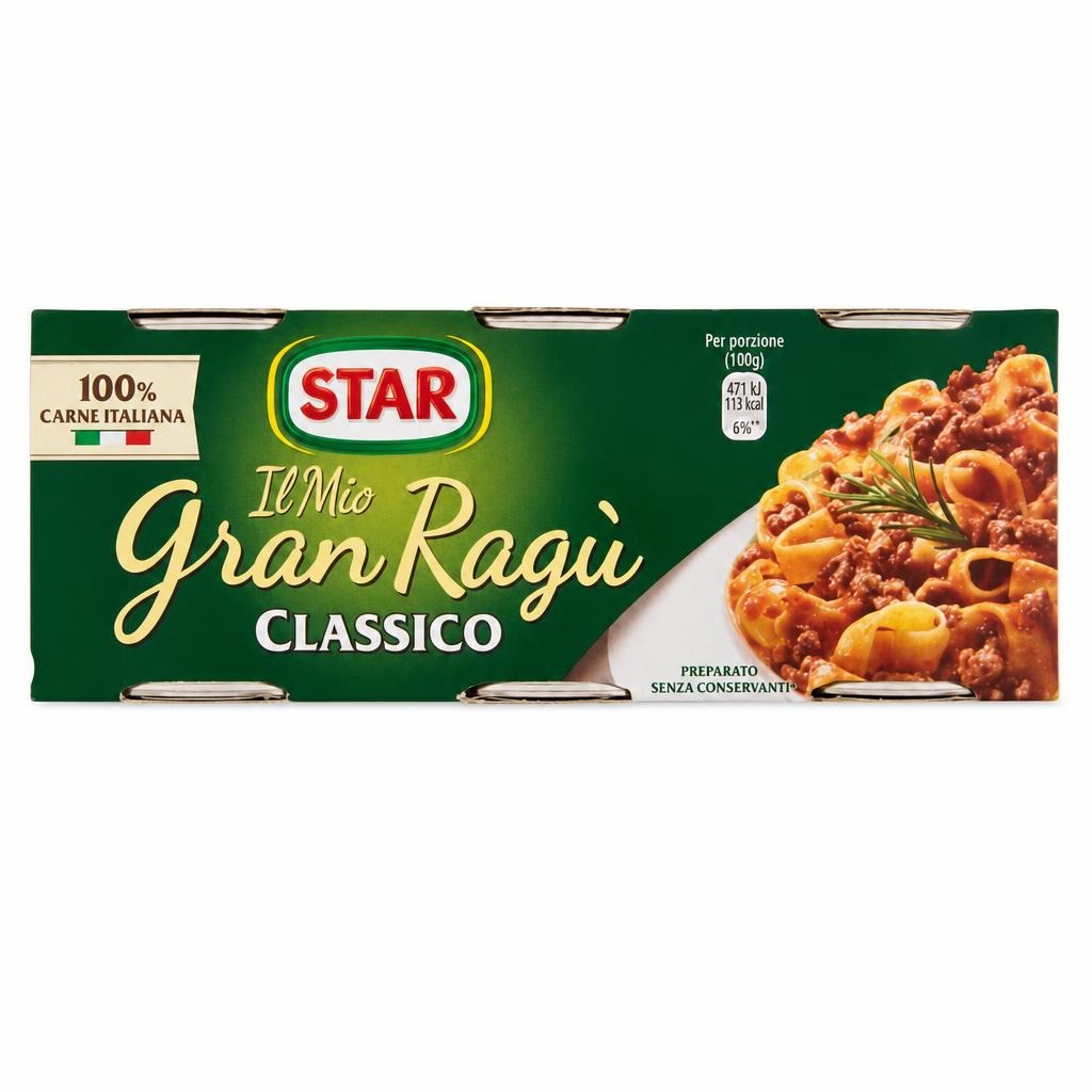 Ragu' Star Classico gr 100
