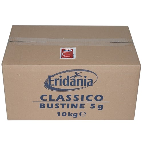 Zucchero in bustine g 5 Eridania kg 10