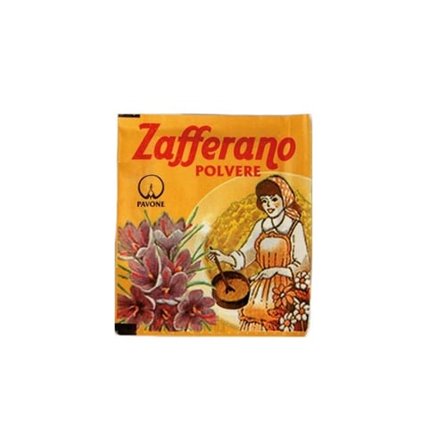 Aromi Pavone Zafferano Bustina gr 0