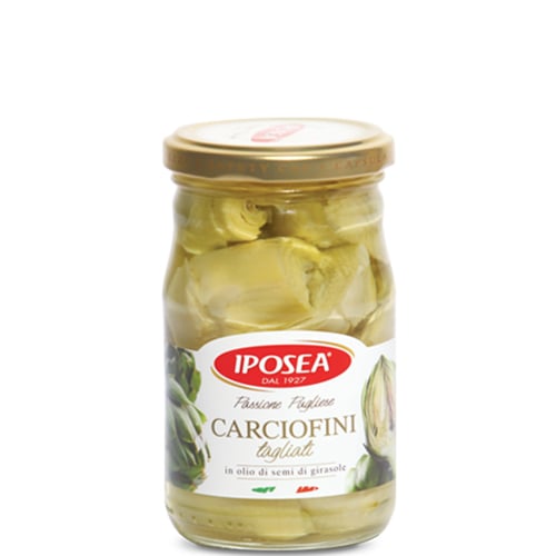 Carciofini tagliati olio Iposea ml 314