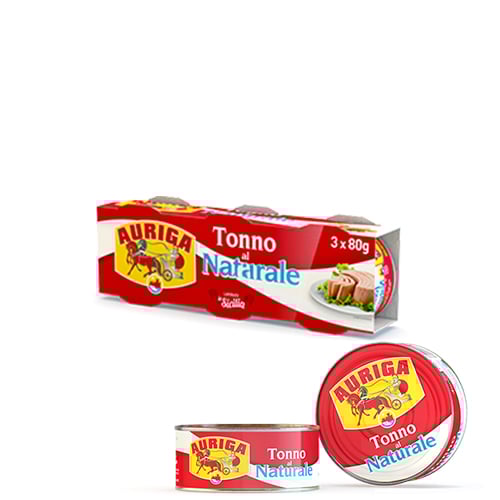 Tonno Auriga al naturale g 80