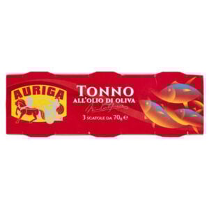 Tonno Auriga Olio d'Oliva g 70 tris