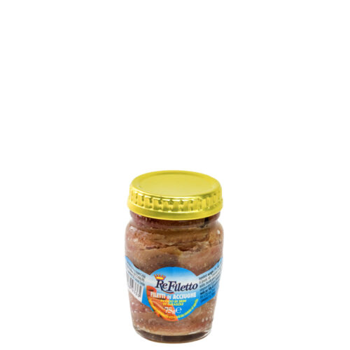 Filetti acciughe Re Filetto g 80 Olio semi vaso