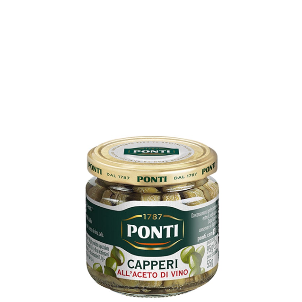 Capperi Ponti All'Aceto Di Vino gr 100