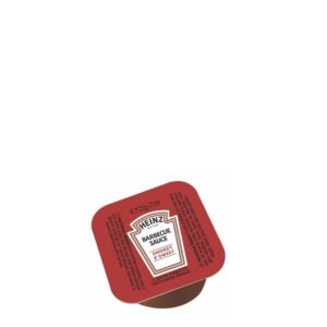 Salsa Barbecue monodose dip pot Heinz g 25