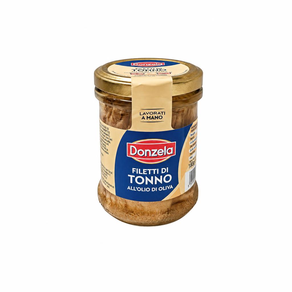 Tonno filetti Donzela g 180 vaso