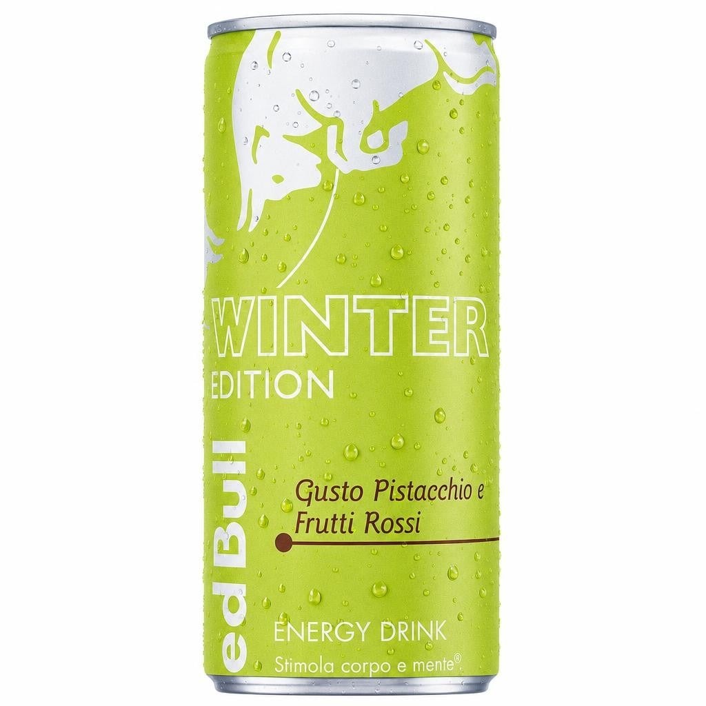 Red Bull Winter Edition (Pistacchio e frutti Rossi) cl 25 Lattina