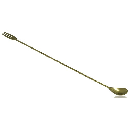Cucchiaino Miscelazione Trident Fork cm 40 colore Oro Bar Universe