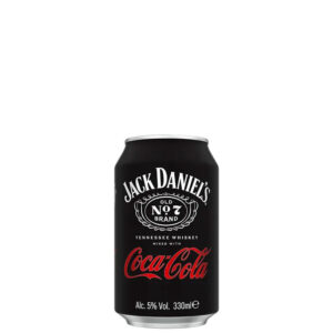 Jack Daniel's & Coca Cola cl 33 lattina