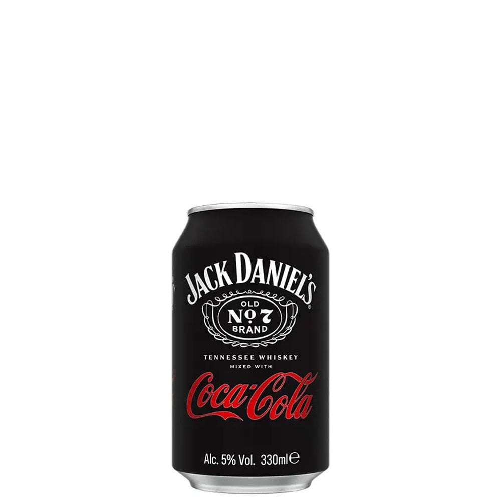 Jack Daniel's & Coca Cola cl 33 lattina