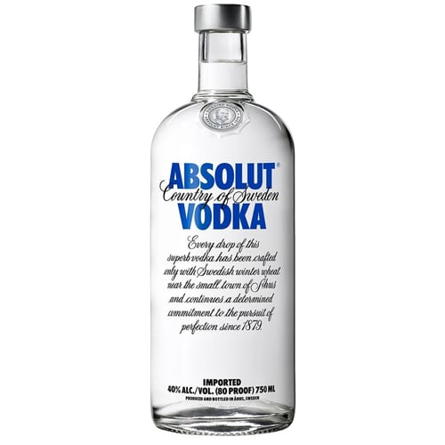 Vodka Absolut lt 4