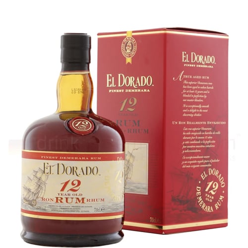 Rum El Dorado 12 anni cl 70 Astucciato