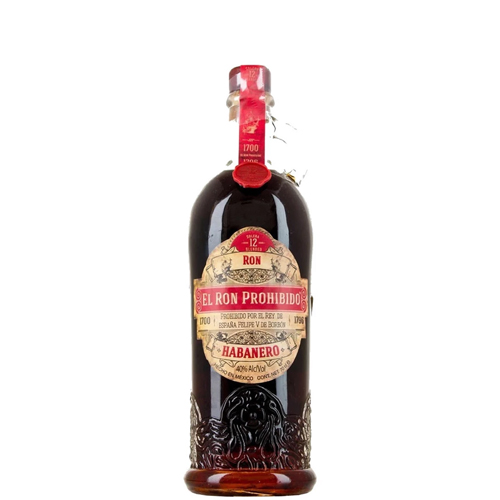 Rum Prohibido Habanero 12 anni cl 70