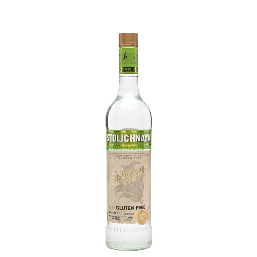 Vodka Stolichnaya Gluten Free cl 70 senza glutine per celiaci