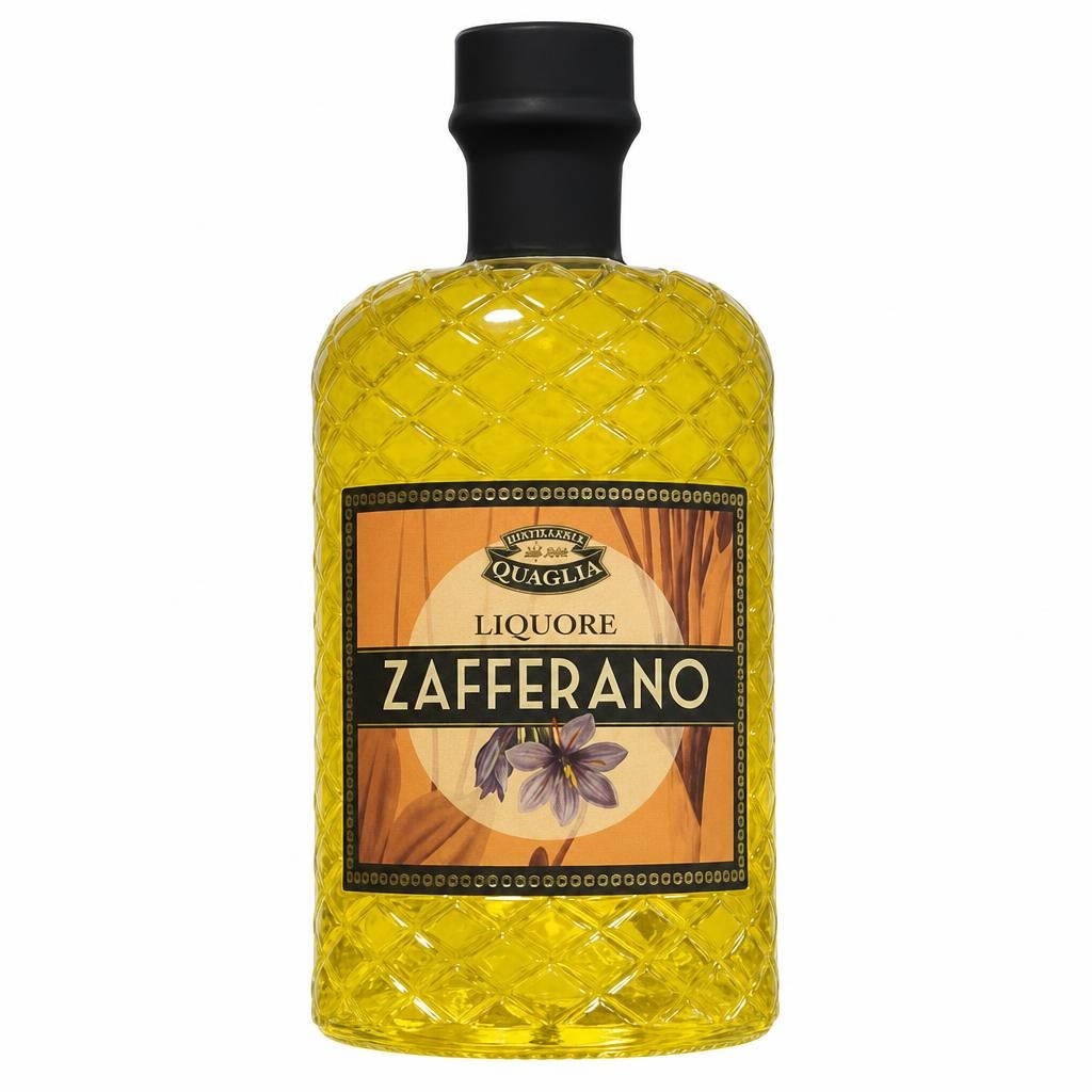 Liquore Quaglia Zafferano cl 70