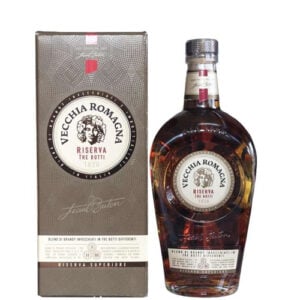 Brandy Vecchia Romagna Riserva Tre Botti cl 70 Astucciato