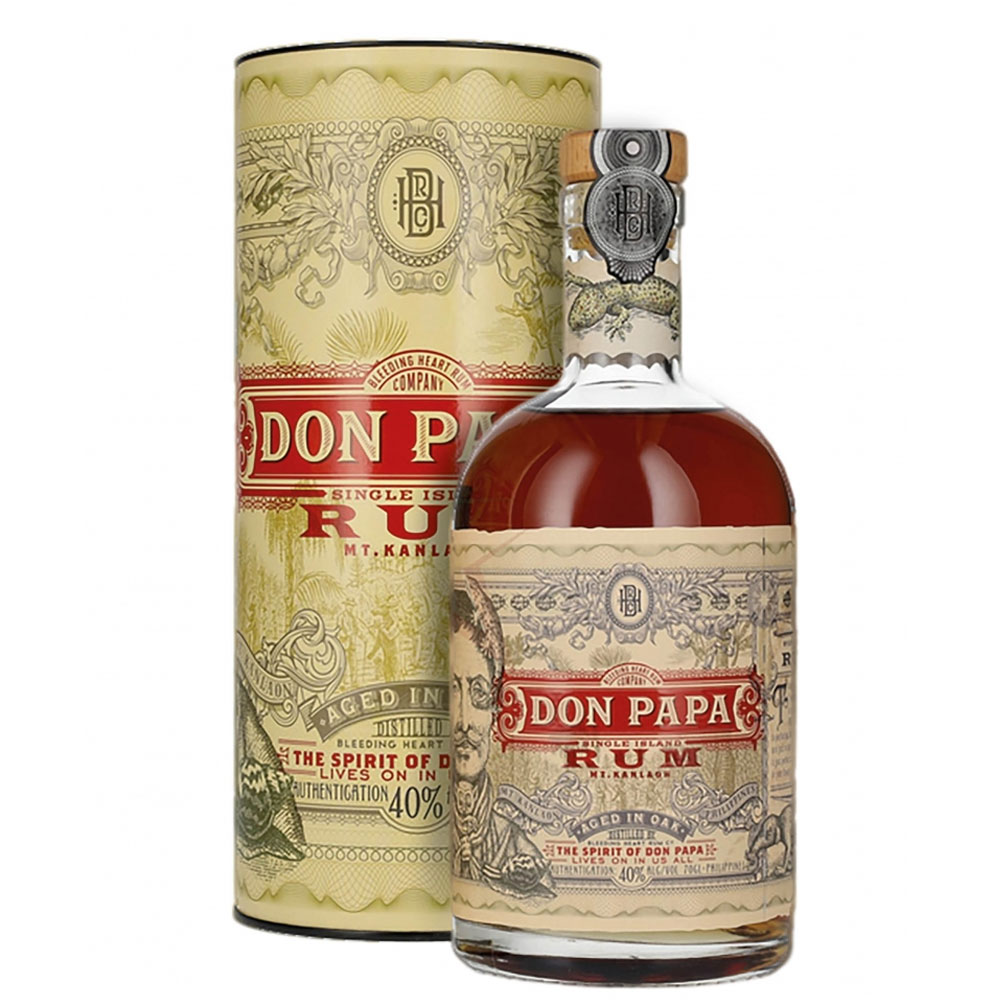 Rum Don Papa 7 anni cl 70 Astucciato 