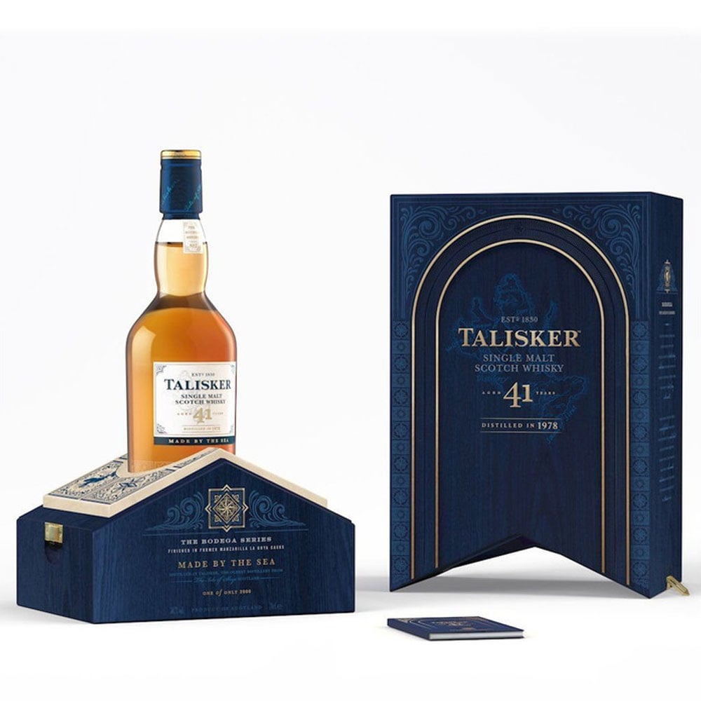 Whisky Talisker 41 Anni The Bodega Series cl 70 Cassetta Legno - immagine 2