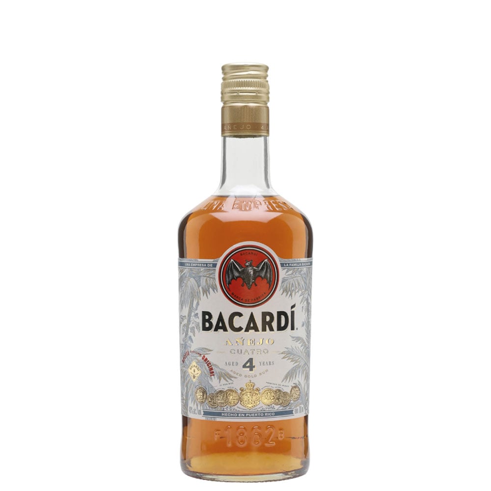 Rum Bacardi Añejo 4 anni cl 70