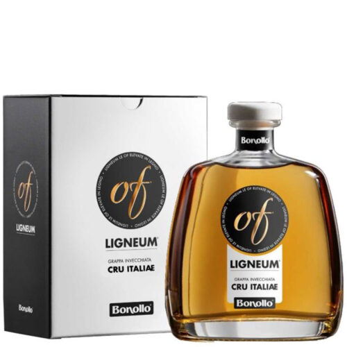 Grappa Bonollo Of Ligneum Invecchiata Cru Italiae cl 70 Astucciato