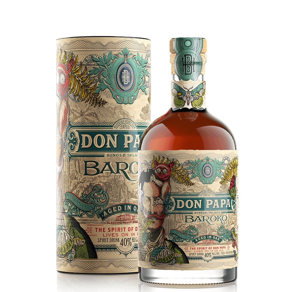 Rum Don Papa Baroko cl 70 Astucciato