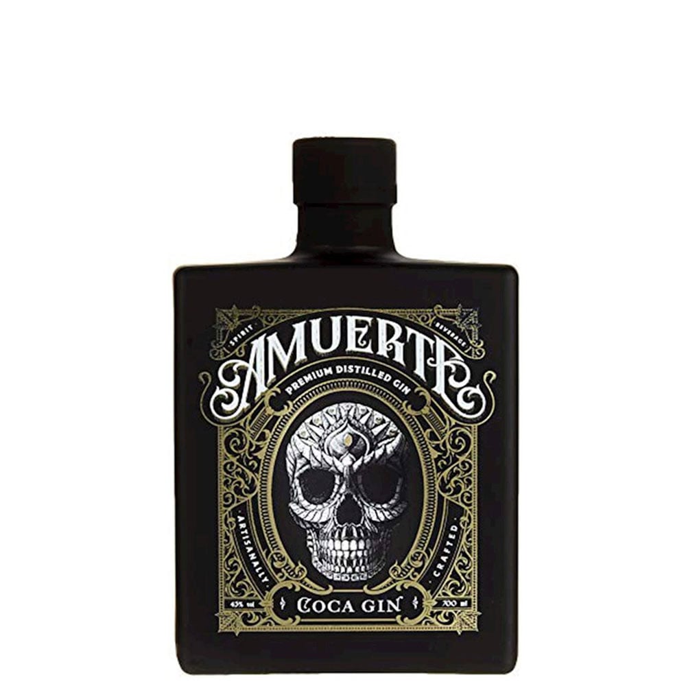 Gin Amuerte Coca Leaf Black cl 70