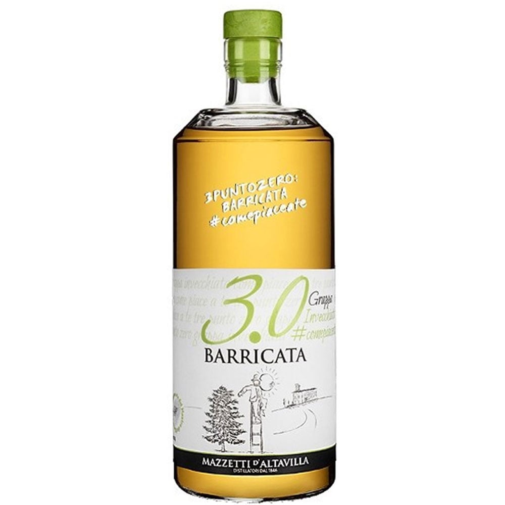 Grappa Mazzetti Barricata 3.0 Invecchiata LT 1